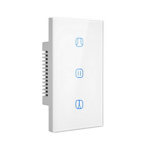 Hotel Home Electrical Curtain Switches Bot US AU Market White Tuya IFTTT Remote Control  WiFi Smart Curtain Switch