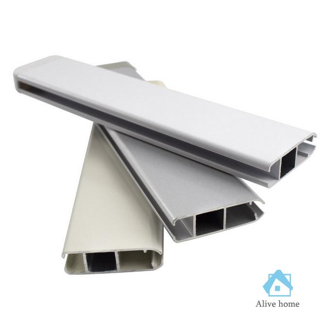 Wholesale Heavy Bottom Beam Electric Roof Aluminum Alloy WiFi Roller Blind Accessories 4cm Thickened Roller Blind Lower Rail